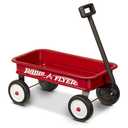 Radio Flyer Mini Classic Red Wagon for Kids, 16.5" Toy Wagon For Kids Aged 1.5+, Play-Size Version of the Classic, Durable Rolling Wheels & Steel Body, Working Handle, For Toys, Crafts & Gift Displays