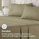 King Pillow Cases Set of 2 - Ultra Soft Hotel Quality Pillowcase Covers - Comfy, Cozy & Wrinkle Free - Shrinkage, Stain and Fade Resistant - Machine Washable Pillow Protectors - 2 Piece Set - Khaki
