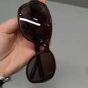 SIPHEW Polarized Sunglasses for Women | Vintage Square Sunglasses w UV400 Protection | Womens Wraparound Shade