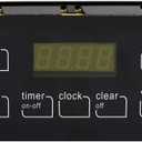 316455410 Range Oven Control Board for Electrolux Kenmore, Gas Range 7 Button Control Board Clock 5304518661 316222800