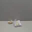 Blulu 50 Sets Baptism Party Gift, Greenery God Bless Drawstring Bags with First Communion Tags Religious Baby Shower Organza Bags for Boy Girl Baptism Birthday Christenings Party Supplies Decor(Cross)