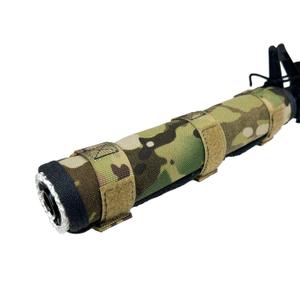 Buraku Suppressor Cover with Burn Proof Micro Fiber Sleeve Heat Resistant Suppressor Wrap (Camouflage, 9inch)