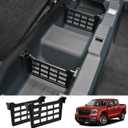 Mabett Rear Under Seat Dividers for Ford Maverick 2022-2025 Accessories, Rear UnderSeat Storage Space Dividers Organizer Accessories (2 PCS Fit Fuel Version)