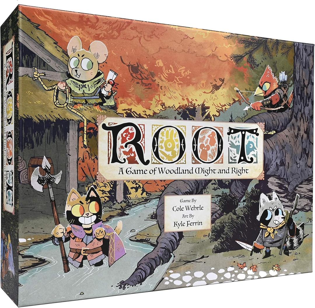 Root: A Game of Woodland Might and Right | Asymmetric Strategy Board Game by Leder Games | 24 Players | Ages 10+ | Adventure, Conflict & Area Control