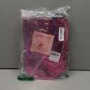 WRAPAHOLIC 12 Pack Reusable Hot Pink Gift Bag with Handles - Medium Size 8 x 4 x 10 inch - Perfect for Baby Gift Bags, Shopping, Goodie Bag, Party Favor Bags