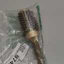 Baasha Hair Brush, Large 3 Inch Round Brush with Boar Bristle, Vented Ceramic Barrel, for Long Hair, Curly Hair, Salon Quality, 1 Count