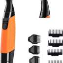 Pubic Hair Trimmer for Women,Intimate Shaver for Lady,Electric Body Hair Remover,Travel Bikini Safety Razor,Battery Operated Hair Removal Epilator,Painless Haircut for Face Leg