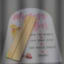 Mimosa Bar Sign, Acrylic Signs with Wood Stand for Gender Reveal Party, Champagne Sign Bubbly Bar, Acrylic Decor with Holder for Baby Shower Party, 12