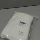 Bed Skirt Twin Size Ruffled Bed Skirt with Split Corners, Ivory Bed Skirts 18 Inch Drop, Bed Skirting with Platform, 18'' Twin