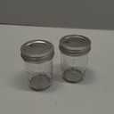 Ball Regular Mouth Mason Jars with Lids & Bands, Half Pint, 8-oz (2-Pack)