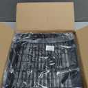 Small Bird Cage for Parakeets, Budgies & Canaries and More Small Birds - Lightweight Travel Birdcage & Bird Carrier with Handle, Stand, Removable Tray, Portable for Hanging, Outdoor Use, Black