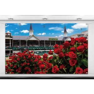 Kentucky Photo Booth Backdrop 7×5ft Churchill Downs Horse Racing Rose Derby Party Photography Home Wall Background Decorations