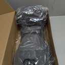 Triple Fusion Back Massager with Stretching, Vibration and Heat, 3-in-1 Electric Lumbar Pillow for Lower Back Tension Relief, Deep Tissue Relaxation Massage for Home, Office, Bed, Sofa, and Car Use (Black-Basic)