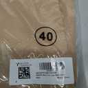 JMIERR Mens Shorts Linen Cotton 7" Casual Elastic Waist Drawstring Lightweight Summer Beach Shorts with Pockets (Beige)