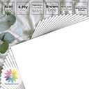 Mat Board Center 16x20 Backing Boards, 25 Pack Uncut Matboards for Prints