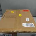 YUFAM 54in Tall Bookshelf 5Tier Small Narrow Bookcase, Skinny Book Shelf for Small Space, Farmhouse Slim Shelf with Storage, Wood Freestanding Display Thin Bookshelves for Living Room, Office, Brown