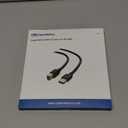 Cable Matters 5Gbps Long USB 3.0 Cable - 10ft, USB A to B Cable, USB3 Cord with Type-B 3.0 Connector for Hard Drive Enclosure/Built-in Hub and More, Black