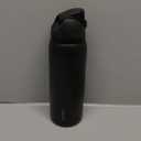 Owala FreeSip Insulated Stainless Steel Water Bottle with Straw, BPA-Free Sports Water Bottle, Great for Travel, 40 Oz, Very, Very Dark