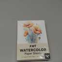 XWT 120 Sheets Watercolor Paper Bulk, 5x7in 110lb/230gsm, Cold Pressed Acid Free Natural White Textured Water Color Painting Art Supplies, Drawing Gift for Professional Adult Artists