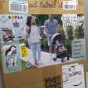 Lightweight Travel Stroller for Baby & Toddlers - Easy Fold & Compact Stroller with Canopy, Storage Basket, Multi-Position Recline & Convenient One-Hand Fold (Grey)