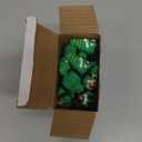 Kathfly 60 Pcs St. Patrick's Day Tiny Gnomes Figurines Shamrock Mini Gnomes Figures to Hide and Seek Four Leaf Clover Miniature Statues St. Patrick's Day Gift Party Favors Goodies Bag Accessories