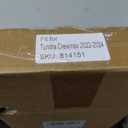 KPY Window Visor Compatible with Toyota Tundra Crewmax 2022-2024, Rain Guard Side Window Vent Deflectors in-Channel Style, 2022 2023 2024, Black