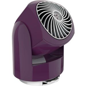 Vornado Flippi V6 Compact Air Circulator Fan, Quiet Portable Travel Fan for Desk or Bedroom, Adjustable Head, 2 Speeds, Plum