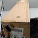 7.5 ft. Hinged Unlit Artificial Silver Tinsel Christmas Tree Holiday with 1258 Tips