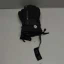 MCTi Pro Wrist Support Ski Gloves for Men, Winter Snowboard Gloves with Wrist Guard, Waterproof, 3M Thinsulate Warm, High Abrasion Resistance (Large, Black)