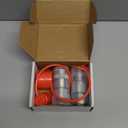 1/2" NPT Flat Face Hydraulic Quick Connect Couplers/Couplings Set w/Dust Caps ISO 16028 Standard, Skid Steer Bobcat 1/2 Body Quick Disconnect 1Set,DecoHongDi