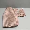 Liitrsh 3 Pcs Christmas Nightshirt Costume Cosplay Christmas Men's Pajama Nightgown Adjustable Sleep Cap Candle Holder (Medium)