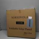 N-Type 16BB 220W Portable Solar Panel for EF/Jackery/Bluetti/Anker Power Station, IP68 Waterproof Foldable Solar Panel ETFE 25% High Efficiency for Outdoor Camping RV Trip