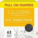 Diaper Pants Toddlers - Size 5 (26-37 lbs), Half-Monthly Supply (63 Count), Skin-Friendly, Ultrasoft, Chlorine-Free, Snug Fit & Absorbent Pull On Diapers
