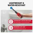 Rubbermaid Reveal Power Scrubber 18-Piece Kit, Cordless Electric Battery Powered Scrub Brush, Water Resistant, for Home/Kitchen/Bathroom/Grout/Tile/Shower/Tub