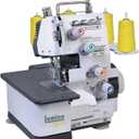 Lumina Sienna Serger Sewing Machine - Industrial Grade Sergers & Overlock Machines with Durable Metal Frame, 3-4 Serger Thread Capability - Overlocker Sewing Machine for Heavy Duty Fabric