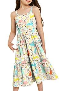 Easter Dress for Girls 11-12 Years Bunny Print Spring Summer Casual Loose Sundress Rabbit Graphic Party Dresses