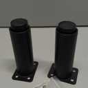 5"-9" Metal Adjustable Legs, Adjustable Height Replacement Legs for Table/Bed/Furniture/Cabinet/Couch, Heavy Duty Bed Center Frame Support, Set of 2