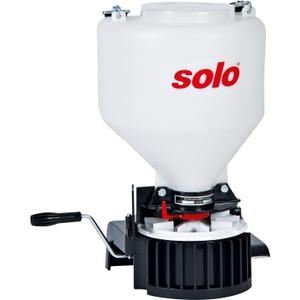 SOLO Inc. Solo 421 20-Pound Capacity Portable Chest-mount Spreader with Comfortable Cross-shoulder Strap - 421S, White, 20lb