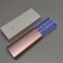 Vaydeer Metal 7 Day Pill Organizer 2 Times a Day  AM PM Weekly Travel Pill Case with Moisture-Proof Desiccant, Airtight Large Capacity Pill Box for Vitamins, Medications & Supplements (Rose Gold)