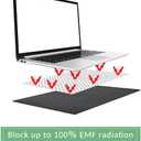 Laptop Pad Protection Pad, Multi-Directional Shielding Technology, Protect The Body from The Impact of Emf, Protect & Heat Shielding Suitable for Computer Pad, Tablet, Phone (12"x16")