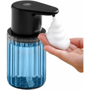 Automatic Foaming Soap Dispenser Touchless, USB Rechargeable Soap Dispenser | Adjustable Foam Levels, 10oz/300mL Hands Free Sensor, Waterproof, Wall Mounted or Countertop for Bathroom & Kitchen