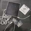 Solar Panel 5V 3W for Smart Bird Feeder and Outdoor Security Camera,IP65 Waterproof, 3m Charging Cable, Type-C Compatibility