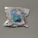 Easter Egg Bunny Baby Teether for Easter Basket Stuffers, Rabbit Egg Rattle Toy Teething for Easter Basket Essentials Infant Boys & Girls First Gifts with 2 Packs Easter Egg Pacifier Clip, 3 Months+ Pack of 3