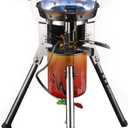 One-piece Camping Gas Stove High Power Portable Foldable Burner Camping Picnic Windproof Stove Backpaking Camp Cooker BRS-69