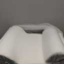 3PCS Wedge Pillow Set for After Surgery, Wedge Pillow for Acid Reflux Relief, Bed Wedge Pillow With Adjustable 9&12inch for Headboard,Sleeping, Orthopedic Memory Foam for Neck&Back Support, White/Grey