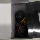 7/8''ATV UTV Heated Motorcycle Grips, 12V 3 Temperature Electric Heated Hand Grips Fit for Harley Honda Kawasaki Yamaha 22mm Diameter Handlebar, Waterproof Anti-Slip