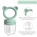 Baby Food Freezer Tray and Teething Popsicle Molds  The Perfect Solution for Your Little One's Teething and Feeding Needs