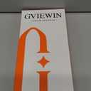 GVIEWIN for iPhone 16 Pro Max Case with 360 Magnetic Stand, [Compatible with MagSafe][Full Camera Protection][Non-Yellowing] Cute Slim Electroplated Wave Shockproof Phone Case 6.9", Clear/Rose Gold