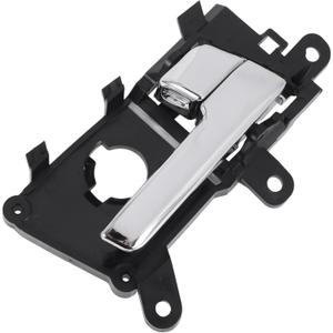 Motoforti Front Passenger Side Interior Door Handle for Kia Optima 2011-2013 Inside Door Handle No.826202T010/82620-2T010 Black Silver Tone 1 Pc