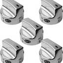 5 Pack 318282310 Stove Burner Knob Replacement Part Compatible with Fridgidaire Gas Stove Burner Knobs Replacements